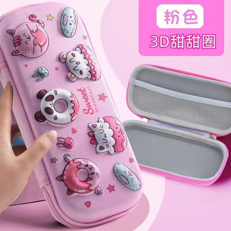Large Capacity Pencil Case Stationery Cute Boys Girls Gift Pen Bag Pen Box Pencil Cases Storage Student School Office Supplies