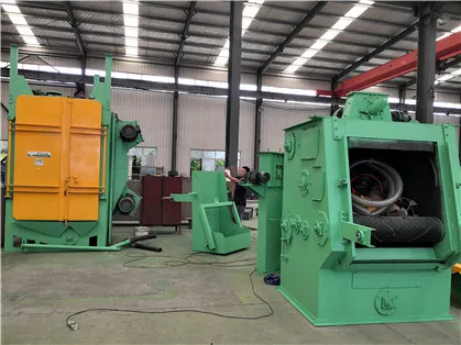 
KNNJOO - small track shot blasting machine 