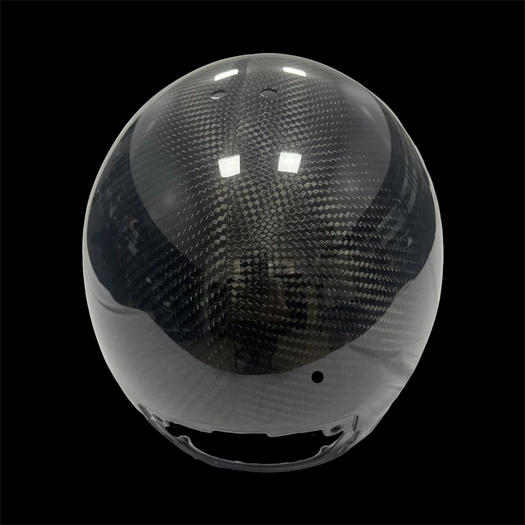 Customizable Lightweight Carbon Fiber Ski Helmet Adjustable Size with Football & Motocross & Flight Features