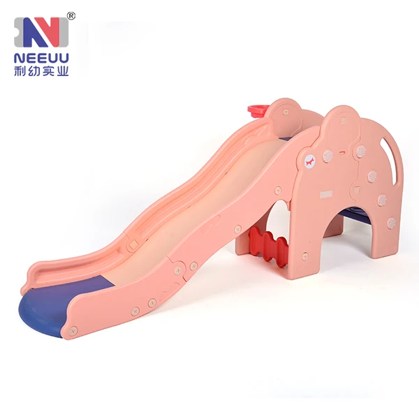 Elephant children plastic indoor slide for sale