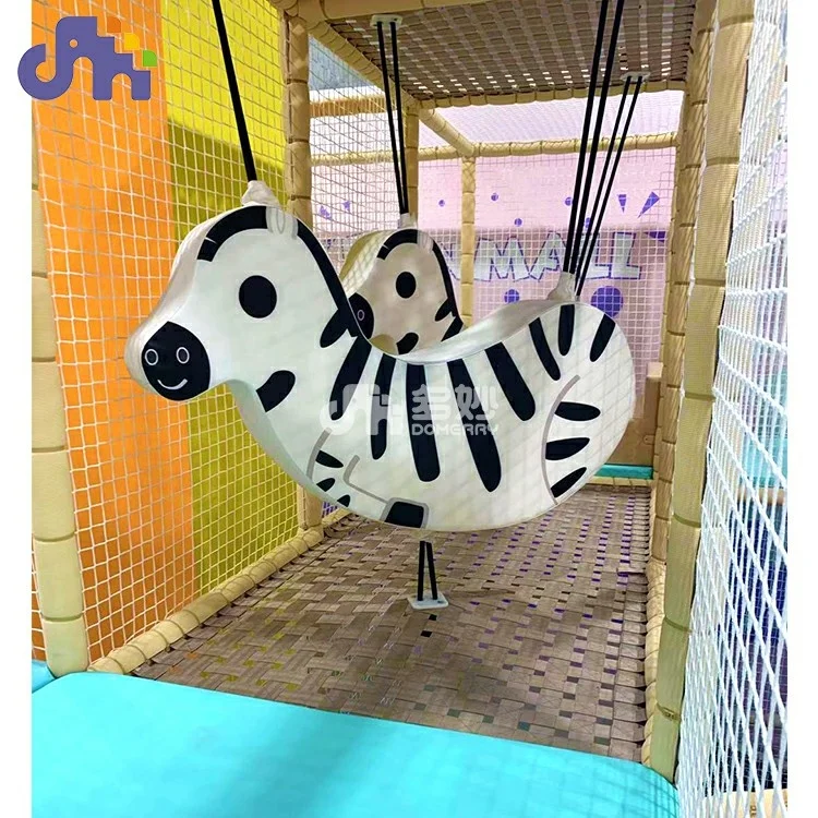 Domerry amusement equipment children balls pool playground indoor plastic slide kid play jungle gym