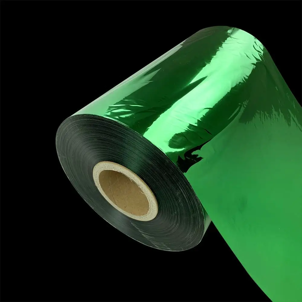 Pet metallized green thermal lamination film two sides high corona treatment