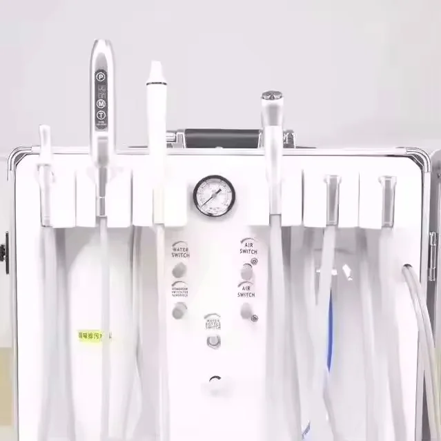 Hot sell  Mobile Portable Medical Dental Unit  dental chair With Compressor