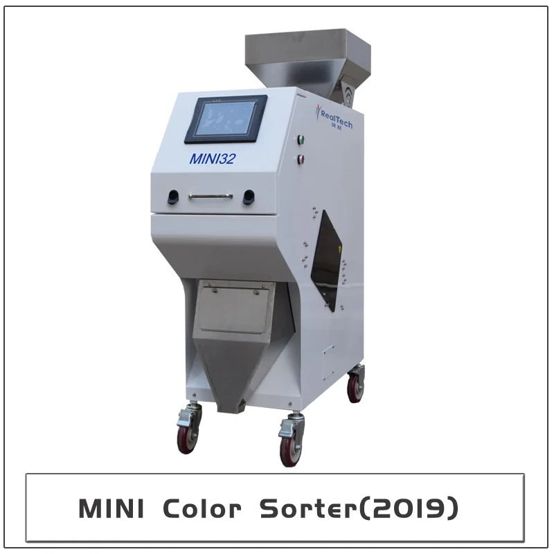 32 Chutes Mini roast coffee bean CCD Colour Sorter machine Rice Grain Seeds Sesame pepper Nuts Soya beans peanut color sorter