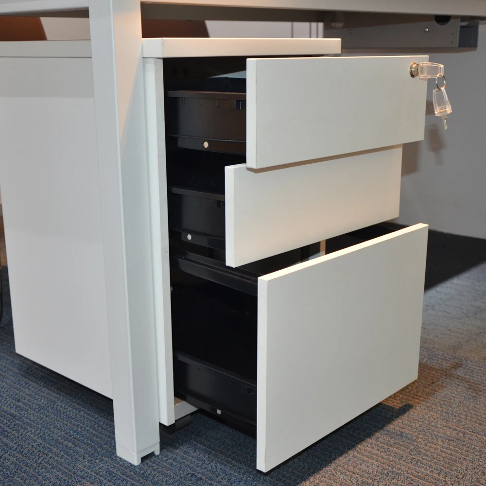 Деревянный шкаф с 3 ящиками, подставка для хранения