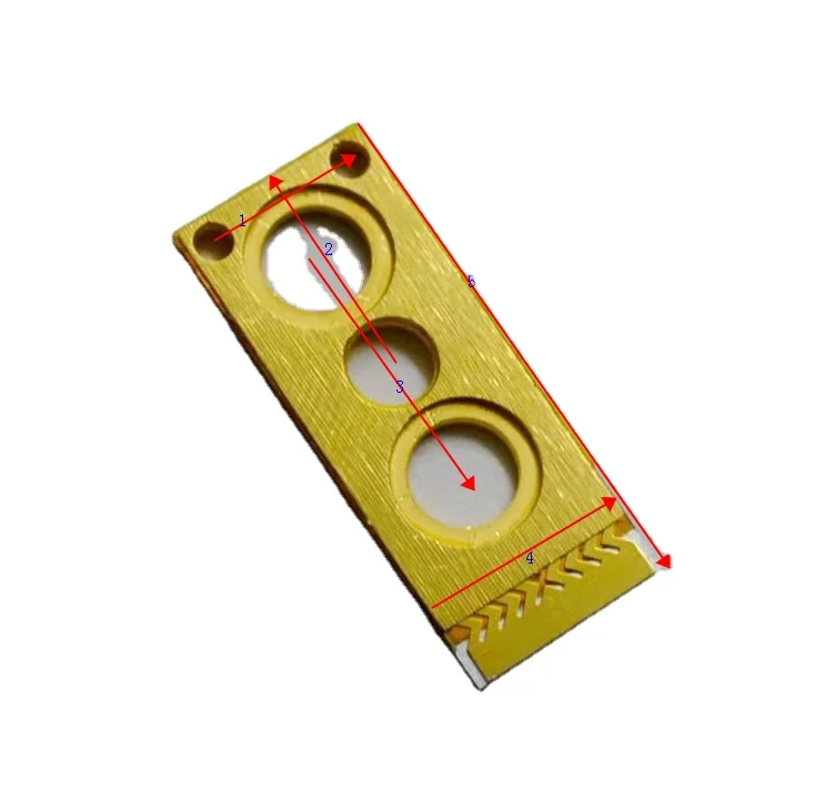 Portable Diode Laser 808nm Diode Laser Spare Parts Micro Channel  Condenser  Diode Laser