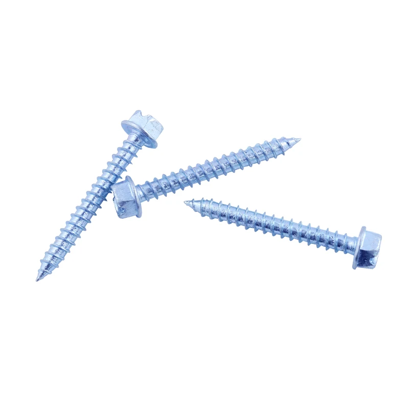 hexagonal arandela cabeza Drive autoperforantes madera hex head self tapping screw with EPDM / PVC washer