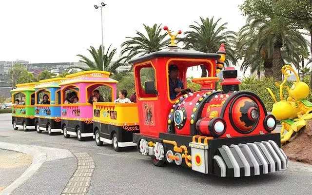 Best Price Amusement Park Trackless Train Ride For Sale|Carnival Train Rides Supplier|Indoor Train Ride For Shopping Mall