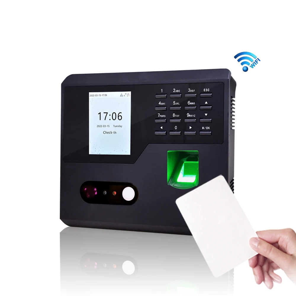 Biometric Time Attendance System and Face Recognition Biometric Fingerprint Access Control Support WEB Software