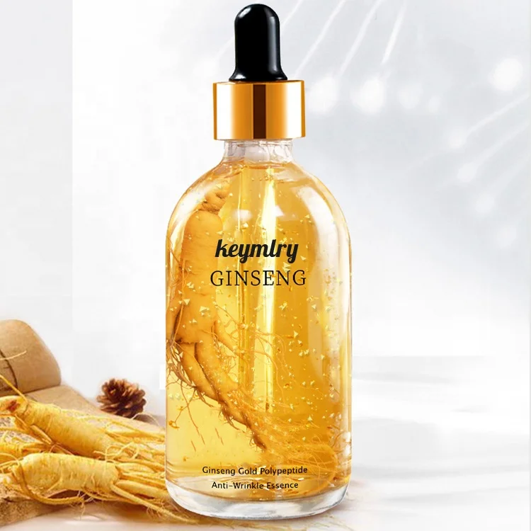 
Skin Care Capsules Face Organic Vit C Acne 24 K Whitening Glass Beauty Private Label 24K Gold Serum 