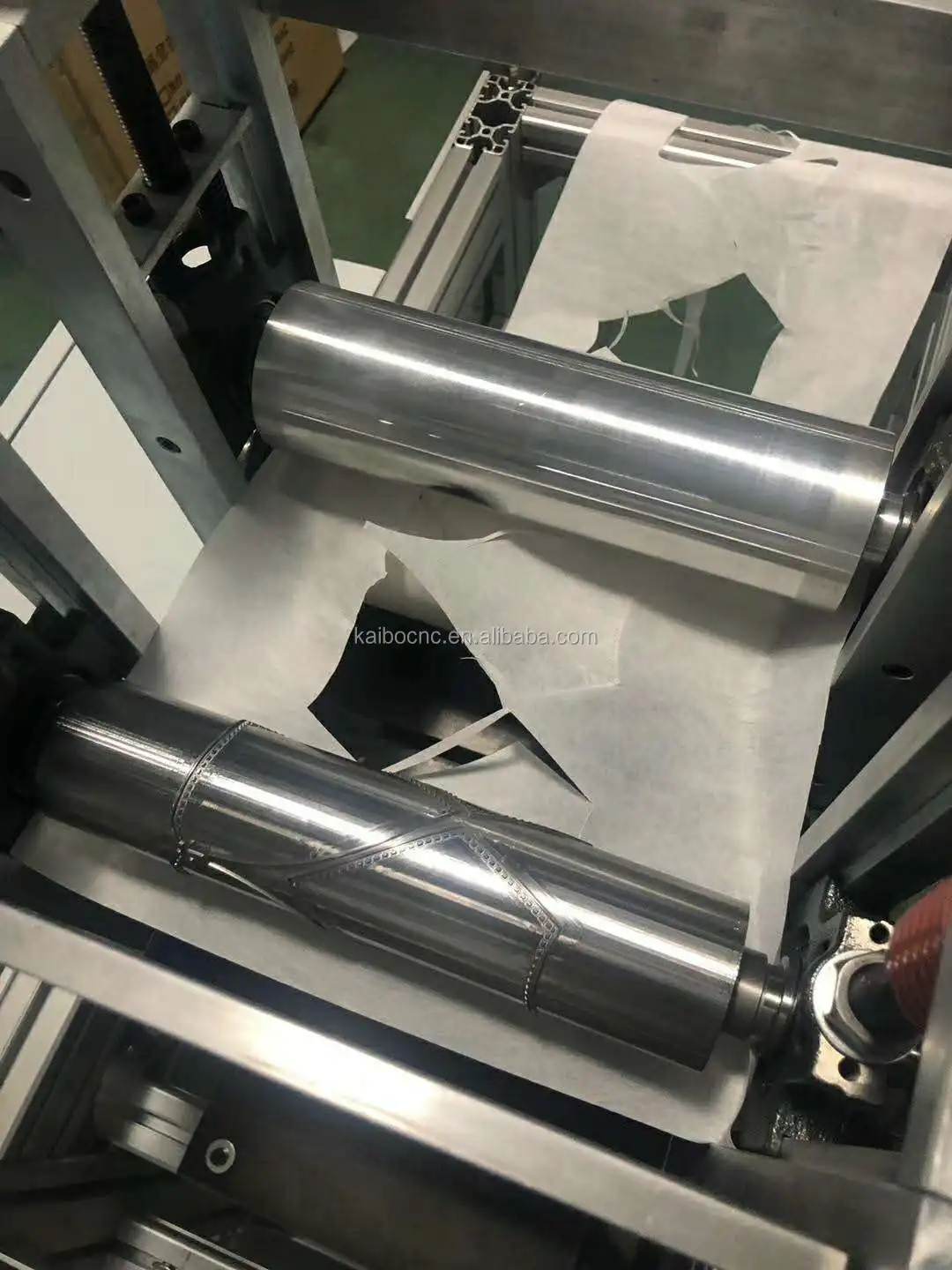 6040 4 axis CNC milling machine for mask embossing roller