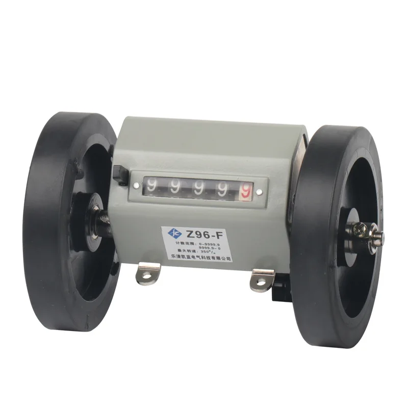 Поставка от производителя Z96-F механические длина измеритель расстояния счетчик двойной прокатки колеса 0-9999,9 м