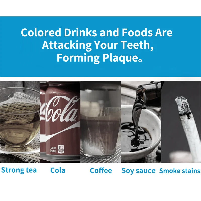 Baking soda nano hydroxyapatite toothpaste protect tooth enamel Mild Amino Acid Sulfate Free teeth whitening foam toothpaste