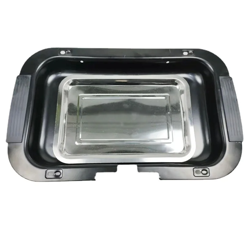 SIUHAAU Household Stainless Steel Multifunctional Five-Speed Electric Grill Griddle Temperature Control Smokeless Design Direct