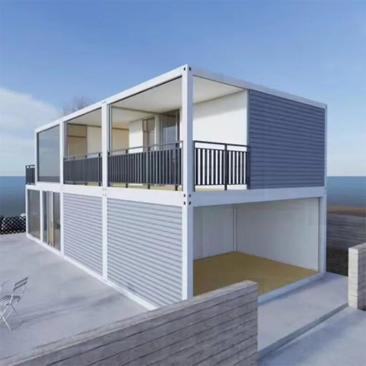 Big Size Luxury Modern Attractive Villa Prefab Detachable Container House Fashion Prefabricated Home