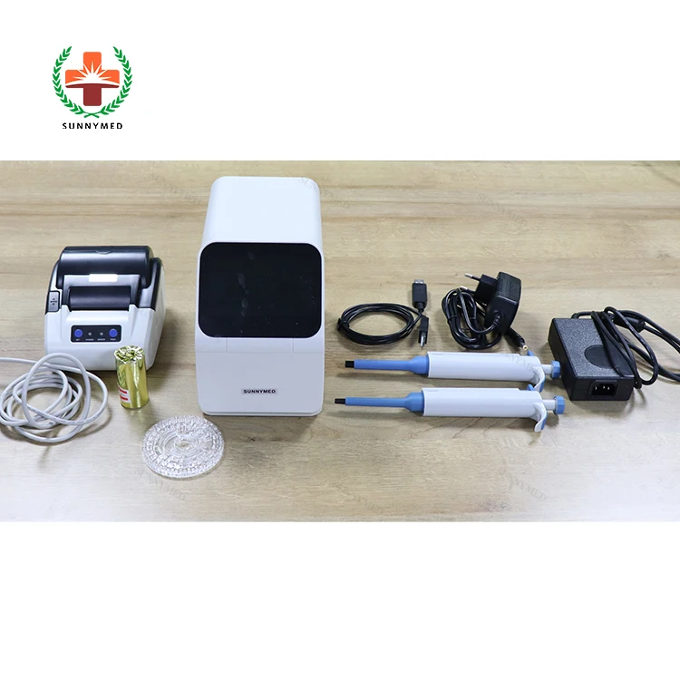 Laboratory Equipment Portable Veterinary Full Auto Poct Biochemistry Analyzer Dry Chemistry Analyzer Price