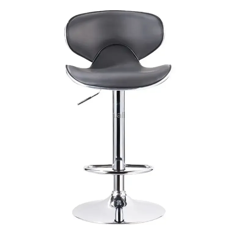 Factory Price Wholesale Pu Leather Seat Cushion Kitchen Bar Counter Stool with Footrest