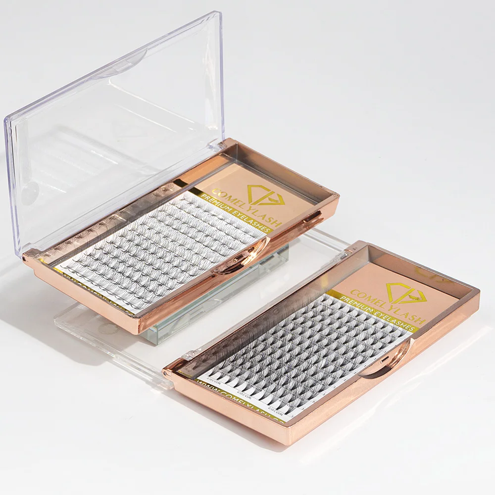 Comelylash Premade Volume Fans  2D 5D 12-20MM Eyelash Cluster Premade Fans  10D 12D 20D Volume Premade Fans Lashes