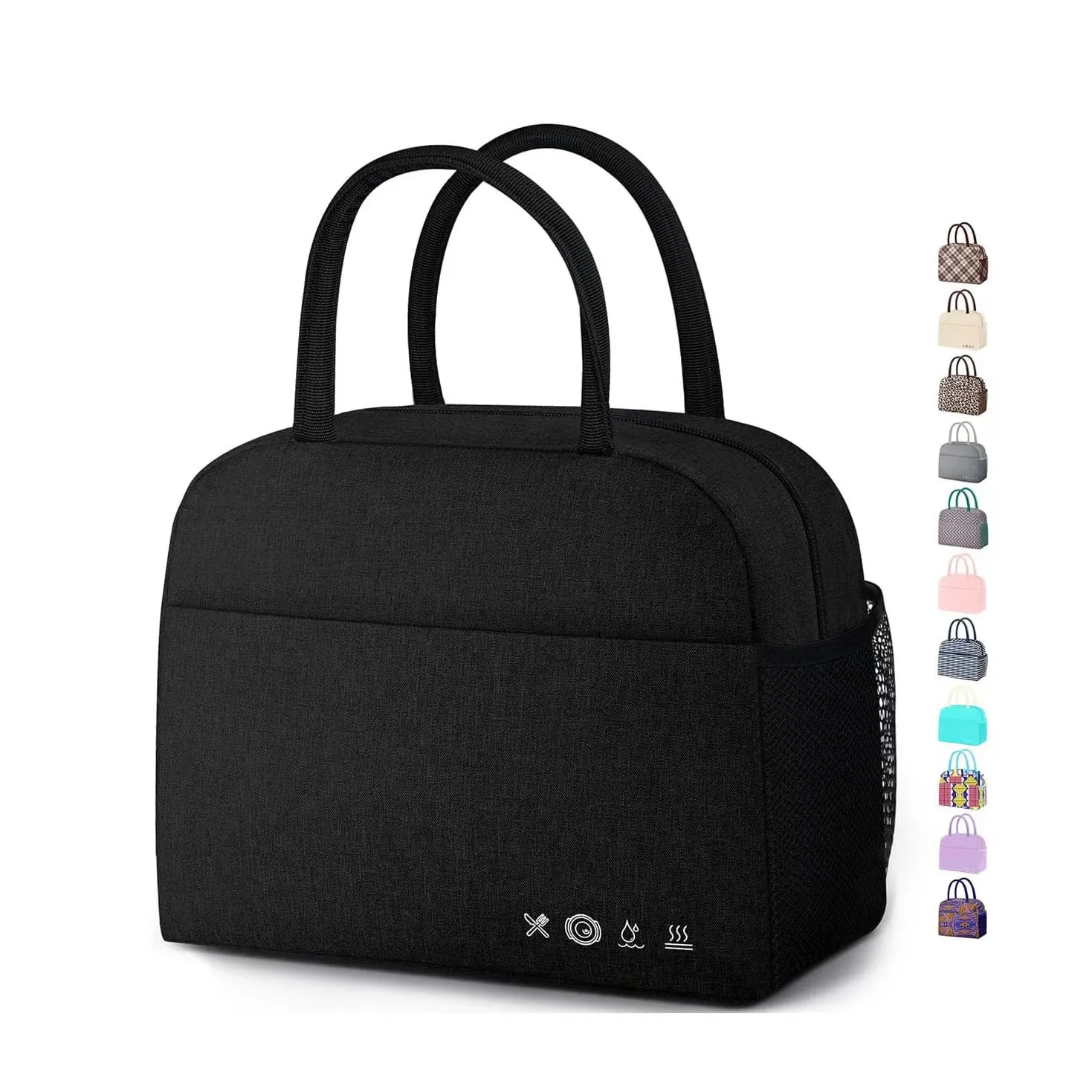 2024 new portable lunch bag reusable Insulated lunch tote bag with customized logo