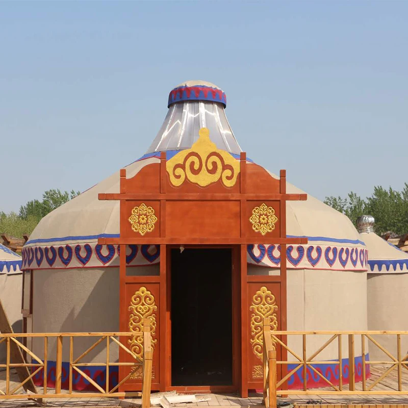 Ger Yurt Accommodation Nomadic Party Catering Wedding Using Mongolian Yurt