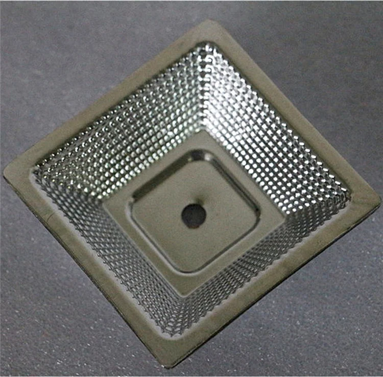 90% Reflectivity Square 1060 Aluminum Light Reflector Cup Led Reflector Cup Suitable For Ceiling Lamp Spot Lights Cast Lights