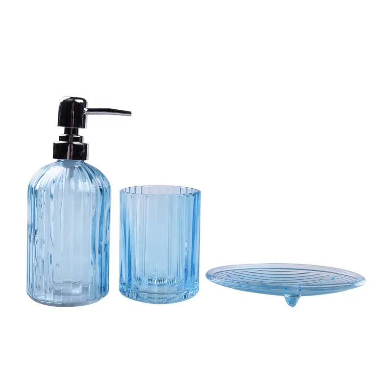 3 шт. стеклянные держатели для мыла диспенсеры или лосьона