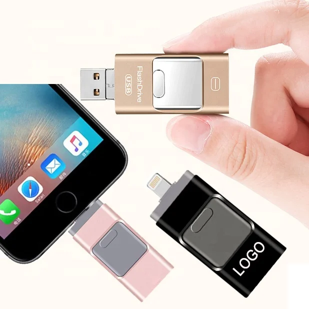 for iphone 7plus apple Pen Drive 128g 32g 64g Android OTG  3.0 32gb wholesale 128gb for android 1t otg usb flash drive