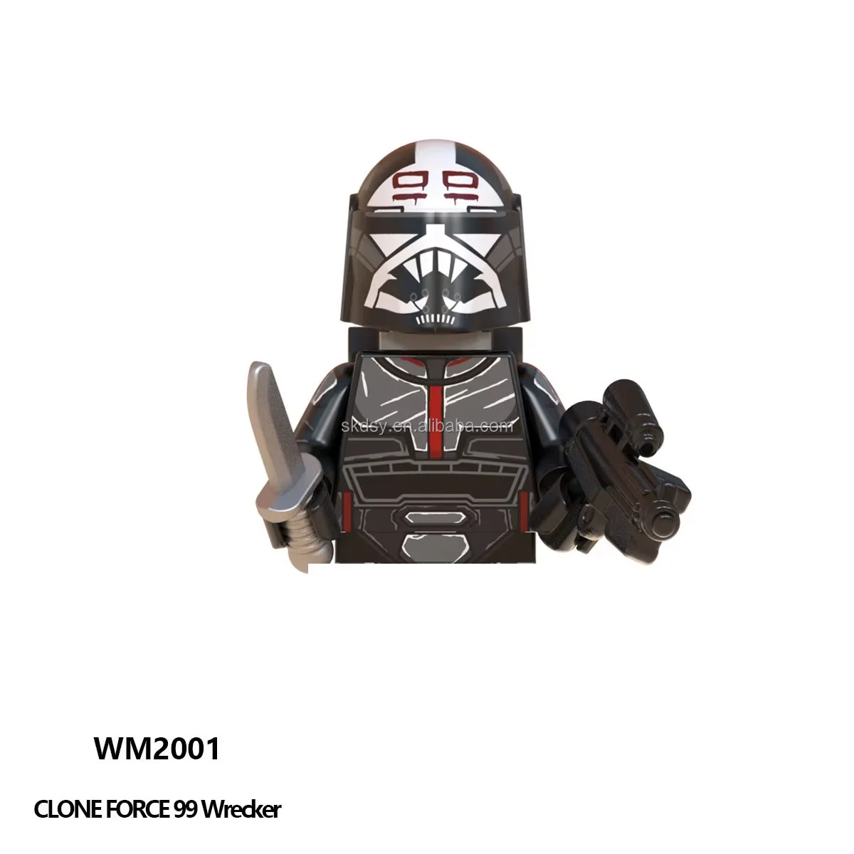 WM6095 развивающие строительные блоки звезда клон солдат Рекс Коди охотник Джесси вредитель мини-игрушки для детей плохая партия конструктор