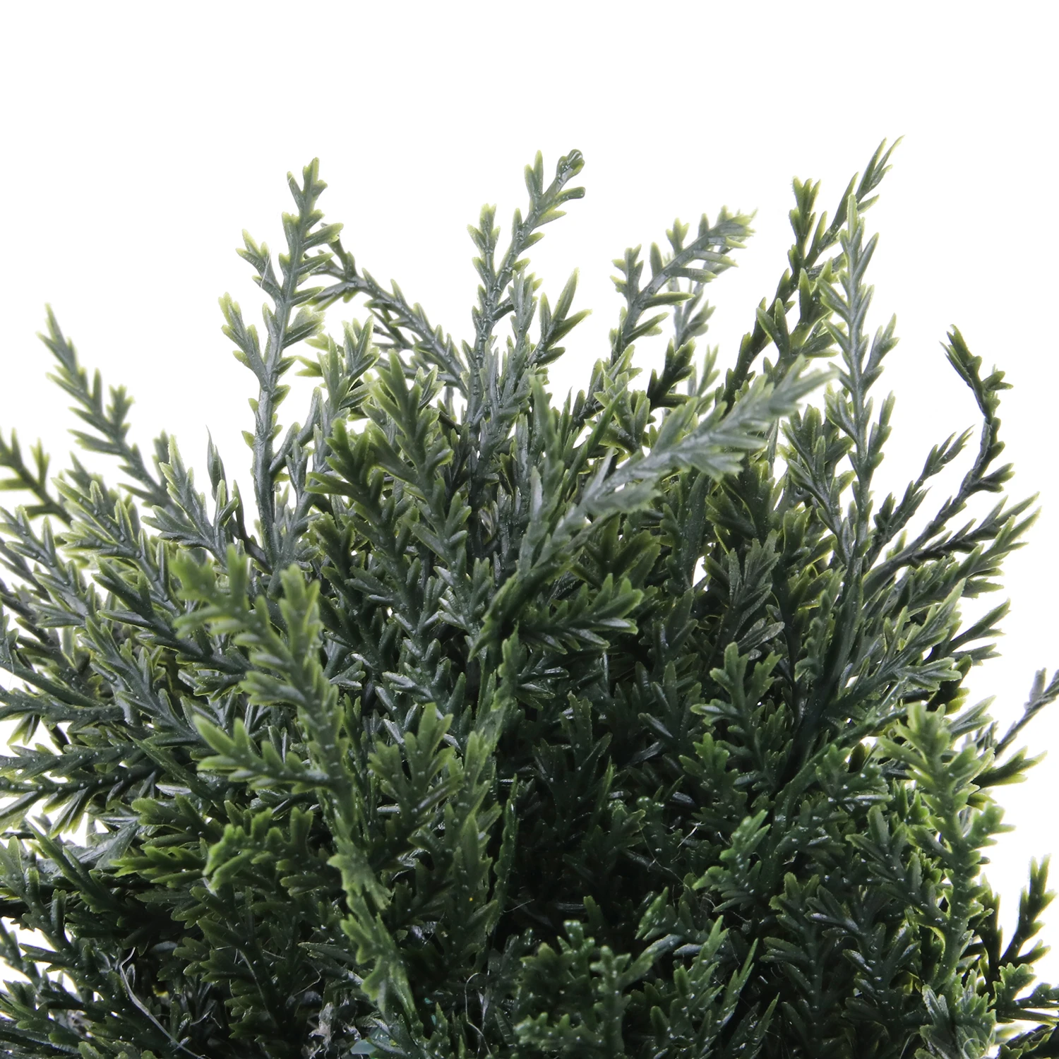 Faux green cypress tree topiary spiral boxwood artificial plant cedar tree for outdoor decor