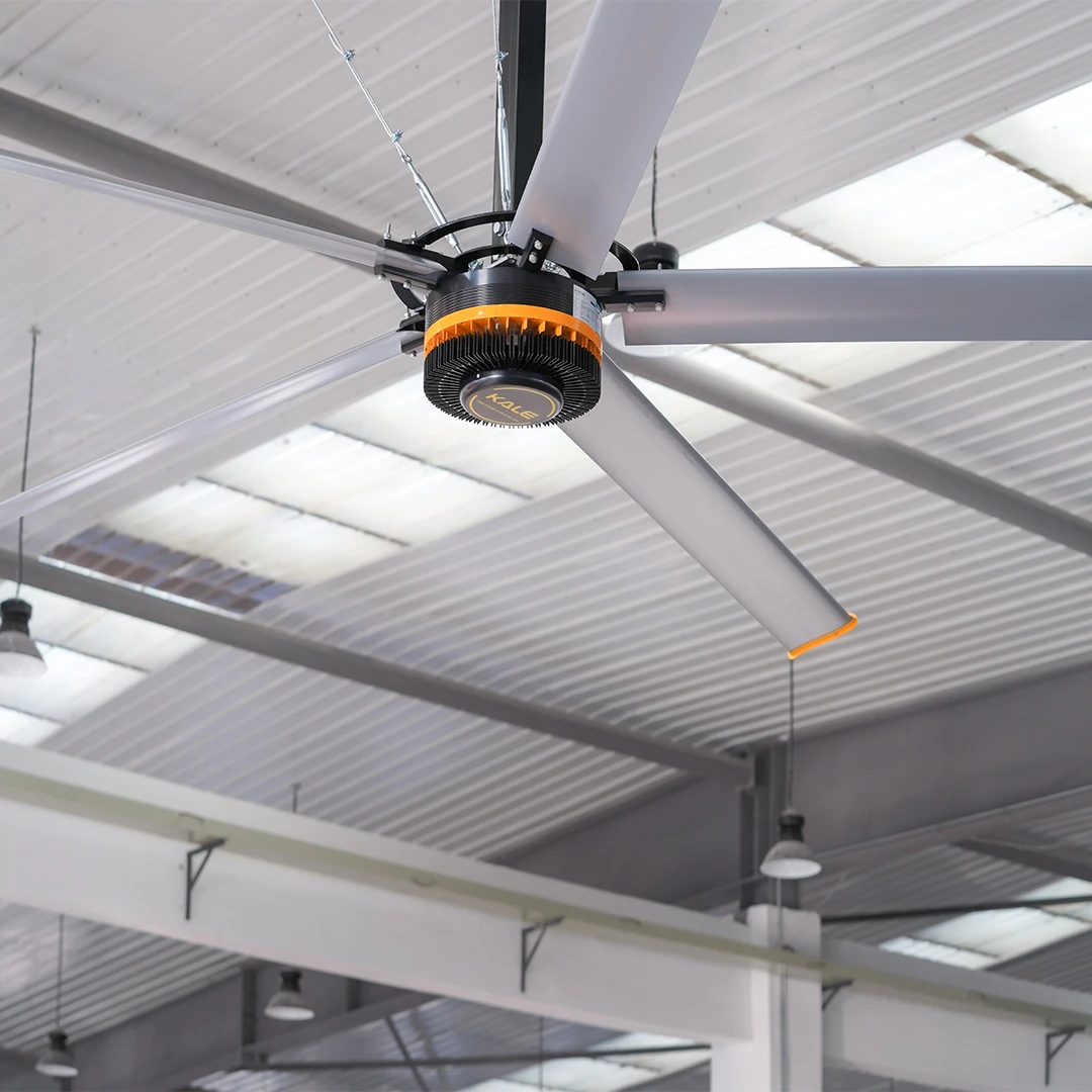 Kale Fans 0.9KW PMSM Industrial HVLS Ceiling Fan for Warehouse