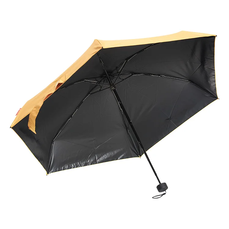 Can be used on sunny or cloudy days upf 50 mini folding parasol umbrellas with Customized Packing and Logo