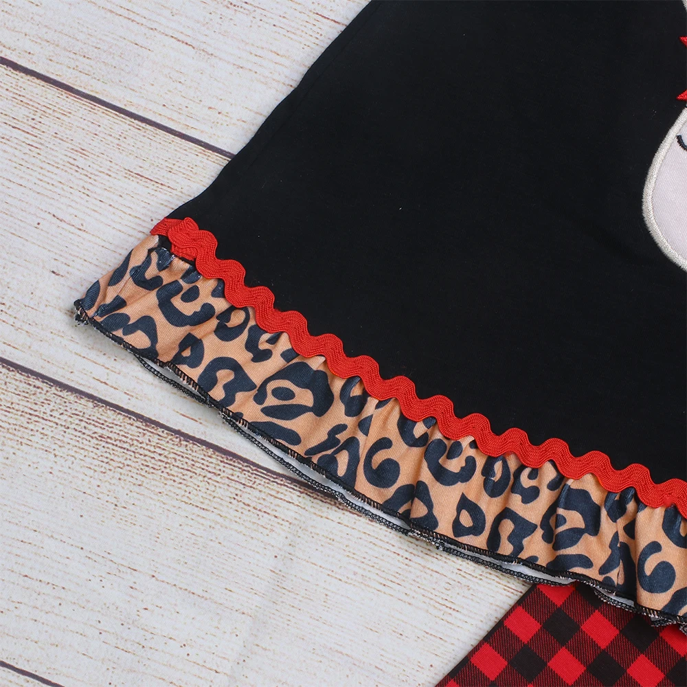 Popular Baby Boutique Girl Clothes Wholesale Pig Pattern Girl Clothes For Kids Wear