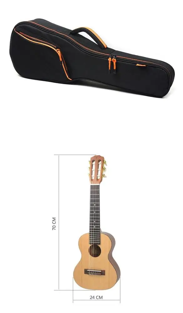 Hot Selling 36/39/41 Inch Acoustic Guitar Bag Wholesale High Quality Professional Classical Style Waterproof Guitar Gig Bag