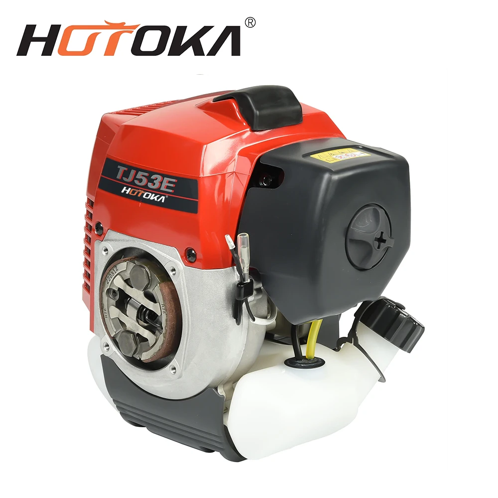Газовый двигатель HOTOKA TJ53E двухтактный садовый/сельскохозяйственный полный TJ53 для газонокосилки