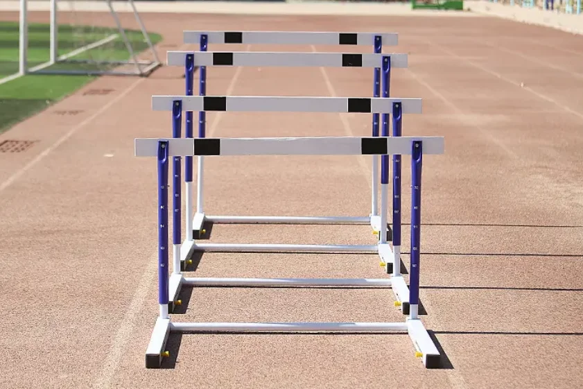 China best company of track&field training hurdles factory easy and simple to handle heights agility hurdles athletics hurdle