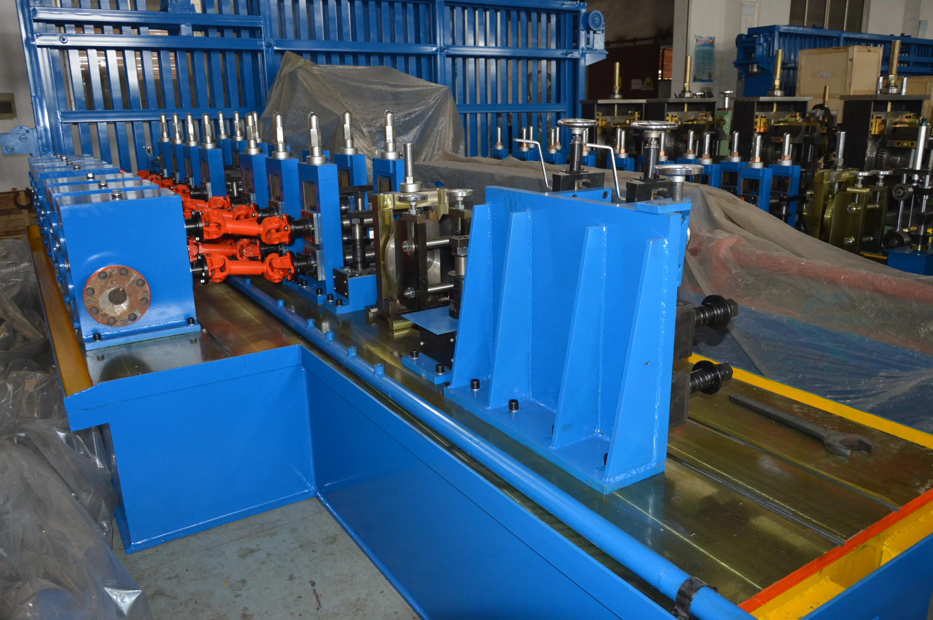 High quality stainless steel large pipe welding tube mill roller making machine for sale