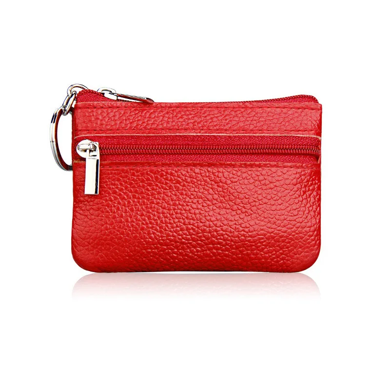 New fashion Small Snap Coin Pouch  PU Coin Wallet Squeeze Coin Purse with custom logo