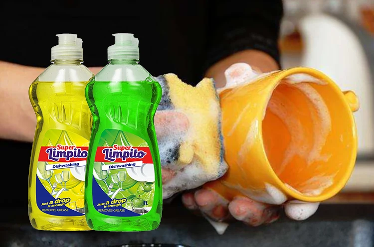 Low foam alkaline dishwasher machine detergent liquid