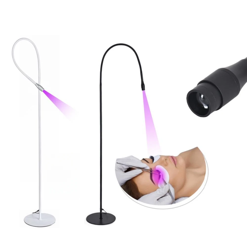 10W Lash Light for Eyelash Tech Nail Tech with Foot Pedal Control Adjustable Spot Size UV Lash Light for Eyelash Extensions.jpg