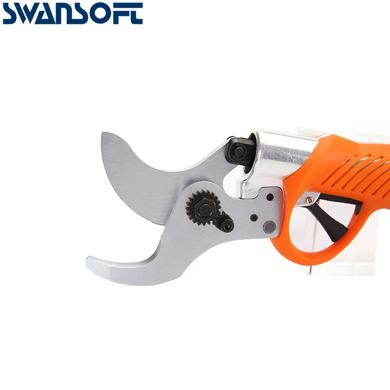 Swansoft High Quality Max. Cutting 45mm Electric Garden Tree Pruning Shear  with 10 Hours of Battery Life
