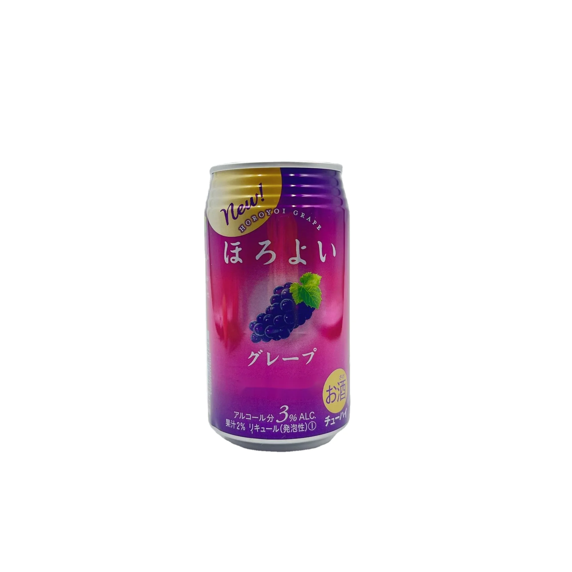 350ml grape flavored alcoholic beverage filling pre-mixed cocktail sparkling juice wine OEM Private Label