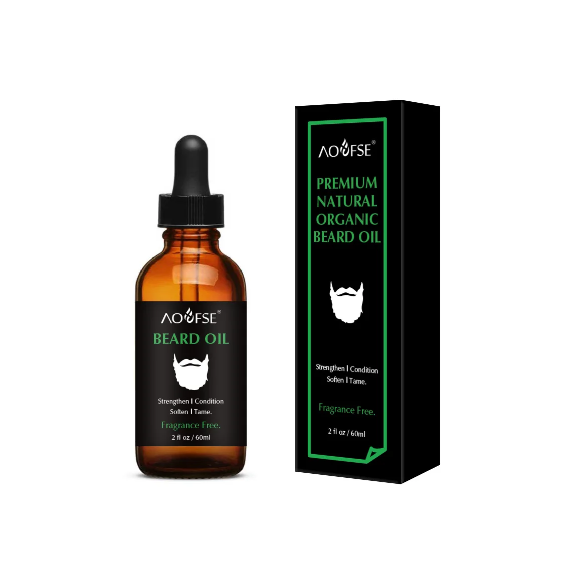 Organic Natural Nourish Beard Growth Oil Private