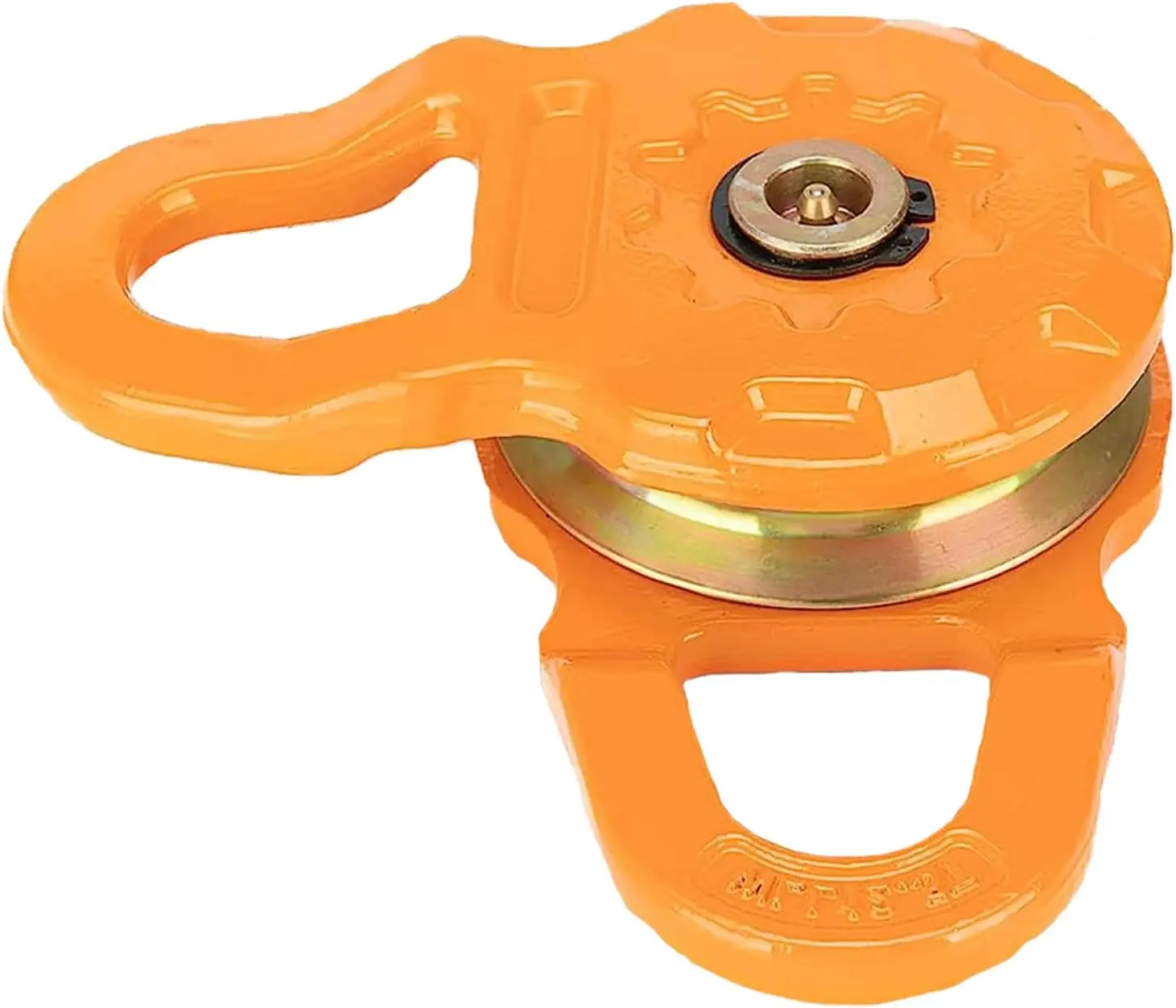 Mega Snatch Block 12,500 lbs (6T)-25,000 lbs (12.5T) Replacement Snatch Blocks for Synthetic Rope Steel Cable Winch Lines