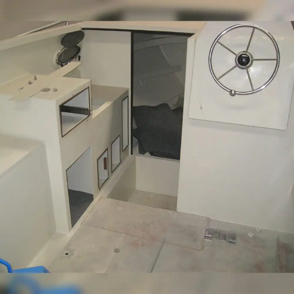 fishing boat potoon motor boat with cabin aluminum deluxe fishing boat classic yachts weihai js yacht co yacht engine shell