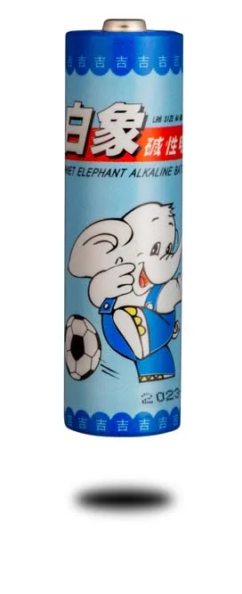 
CARTON WHITE ELEPHANT BATTERY AA CompareShare Alkaline Battery LR6 AA AM-3 ( OEM) 