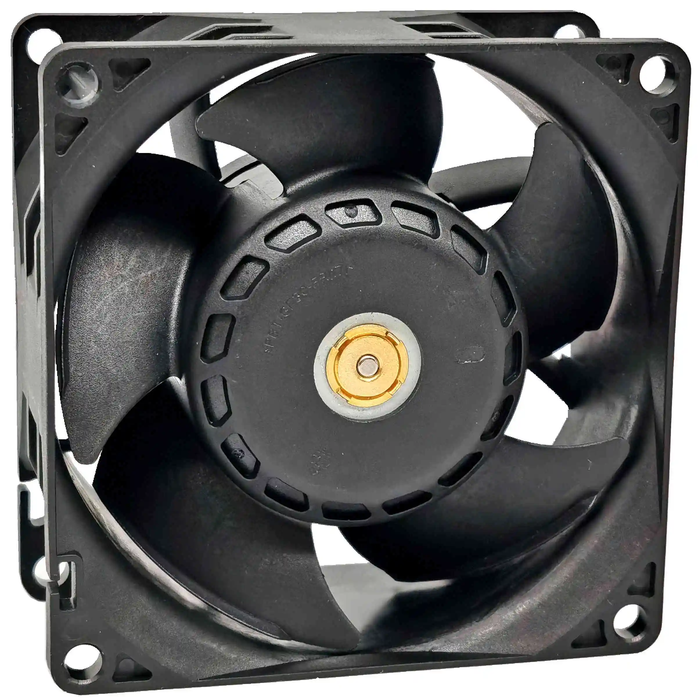 YCCFAN Plastic PBT Fans DC 12v 24v High CFM 80x80x38mm 8038 Ventilation Fan