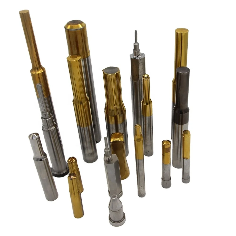 Customized Punches High Speed Steel Hexagon Punch Pin With Coating