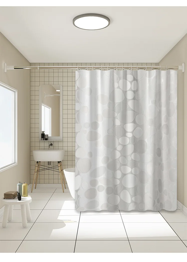 2024 thickened modern simple PEVA curtain for bathroom 71'*71'&71'*79' shower curtains