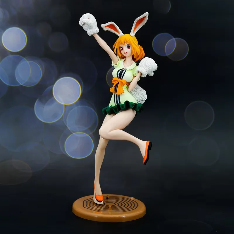 New product kawai anime figure one pieceS Mink family Carrot action figures cartoon model toys ONE PIECES