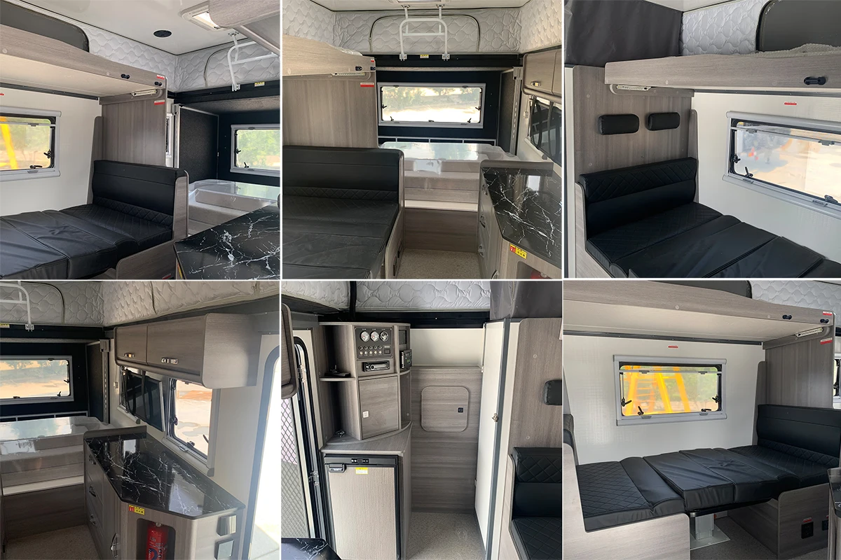 5 people camper trailer offroad caravan Chinese caravan manufacturer camping trailer off road camper 4*4 Australian standard